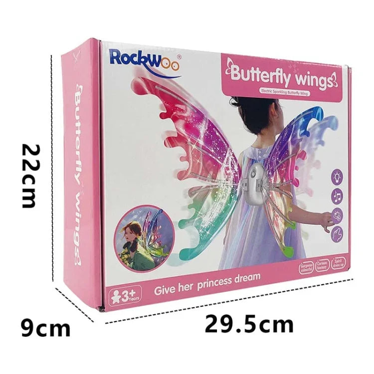 Đồ chơi cánh bướm điện DIY Rockwoo R01, có đèn, không đèn