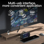 Đế sạc đa năng 5 trong 1 V266 cho Steam Deck hỗ trợ 4K/60Hz USB3.0, V266 5 trong 1
