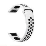 22mm Sports Breathable Silicone Watch Band, For Garmin Fenix 6 GPS, For Garmin Fenix 6 Pro GPS, For Garmin Fenix 6 Sapphire GPS, For Garmin Fenix 5