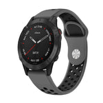22mm Sports Breathable Silicone Watch Band, For Garmin Fenix 6 GPS, For Garmin Fenix 6 Pro GPS, For Garmin Fenix 6 Sapphire GPS, For Garmin Fenix 5