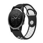 22mm Sports Breathable Silicone Watch Band, For Garmin Fenix 6 GPS, For Garmin Fenix 6 Pro GPS, For Garmin Fenix 6 Sapphire GPS, For Garmin Fenix 5