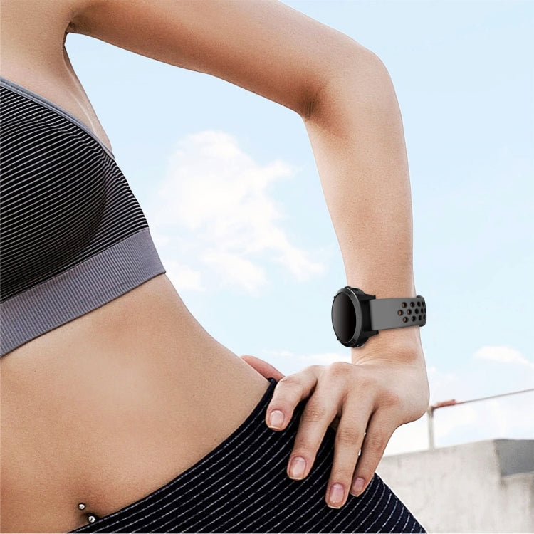 22mm Sports Breathable Silicone Watch Band, For Garmin Fenix 6 GPS, For Garmin Fenix 6 Pro GPS, For Garmin Fenix 6 Sapphire GPS, For Garmin Fenix 5