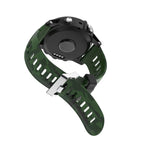 26mm Camouflage Printed Silicone Watch Band, For Garmin Instinct 2X Solar, For Garmin D2 Delta PX, For Garmin Tactix 7 Pro, For Garmin Tactix 7, For Garmin Fenix 7X, For Garmin Fenix 7X Solar, For Garmin Tactix Delta, For Garmin Enduro 2