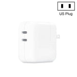 Sạc đôi 35W PD3.0 USB-C / Type-C cho dòng iPhone / iPad, phích cắm US, phích cắm EU