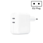 Sạc đôi 35W PD3.0 USB-C / Type-C cho dòng iPhone / iPad, phích cắm US, phích cắm EU