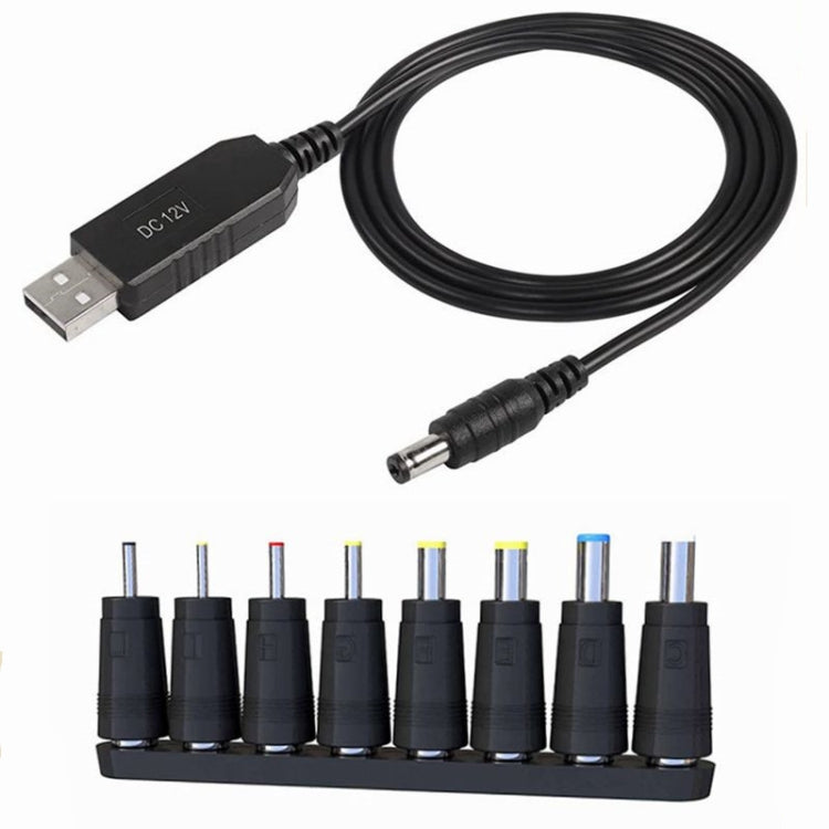 Cáp bộ chuyển đổi USB DC 5V sang 12V, DC 5V sang 12V