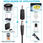 Cáp bộ chuyển đổi USB DC 5V sang 12V, DC 5V sang 12V