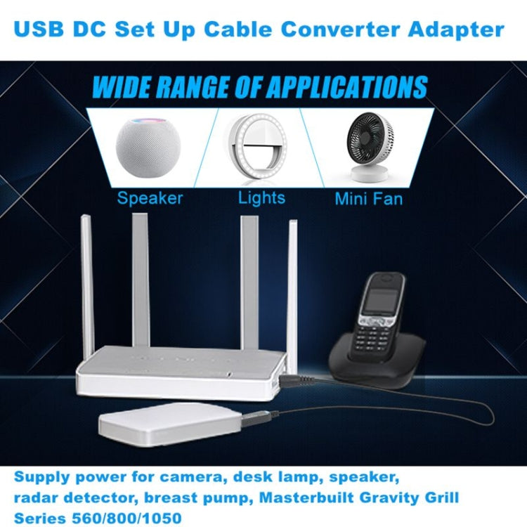 Cáp bộ chuyển đổi USB DC 5V sang 12V, DC 5V sang 12V