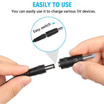 Cáp bộ chuyển đổi USB DC 5V sang 12V, DC 5V sang 12V