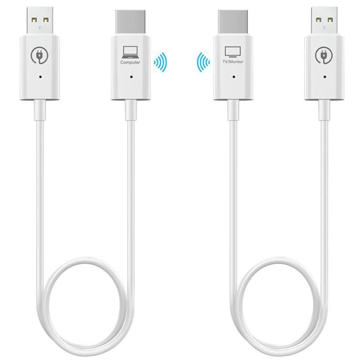 Bộ phát và thu HDMI không dây, bộ mở rộng HDMI không dây, trình chiếu video âm thanh 1080P 60fps cho PC, laptop, máy ảnh đến HDTV/máy chiếu