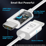 Bộ phát và thu HDMI không dây, bộ mở rộng HDMI không dây, trình chiếu video âm thanh 1080P 60fps cho PC, laptop, máy ảnh đến HDTV/máy chiếu