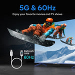 Bộ phát và thu HDMI không dây, bộ mở rộng HDMI không dây, trình chiếu video âm thanh 1080P 60fps cho PC, laptop, máy ảnh đến HDTV/máy chiếu