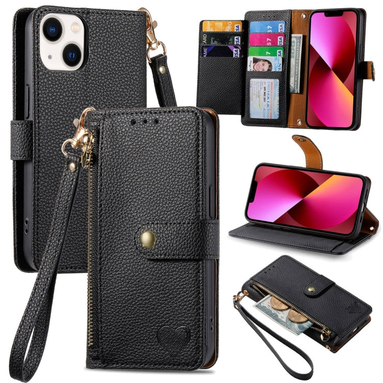 Bao da điện thoại dây kéo hình trái tim, dành cho iPhone 14 Pro Max, iPhone 7 / 8 / SE 2022, iPhone 13 Pro Max, iPhone 13 Pro, iPhone 13, iPhone 12 / 12 Pro, iPhone 12 Pro Max, iPhone 11 Pro Max