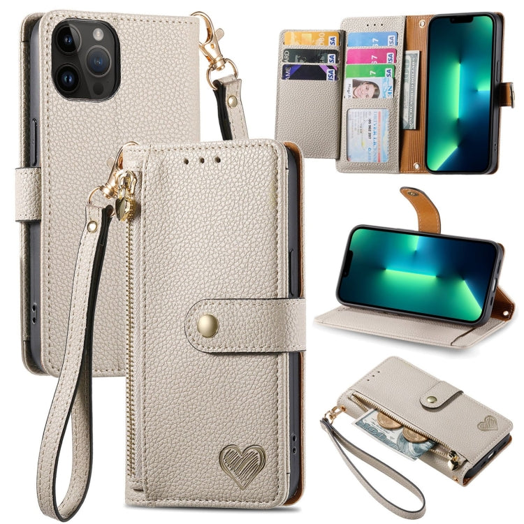 Bao da điện thoại dây kéo hình trái tim, dành cho iPhone 14 Pro Max, iPhone 7 / 8 / SE 2022, iPhone 13 Pro Max, iPhone 13 Pro, iPhone 13, iPhone 12 / 12 Pro, iPhone 12 Pro Max, iPhone 11 Pro Max