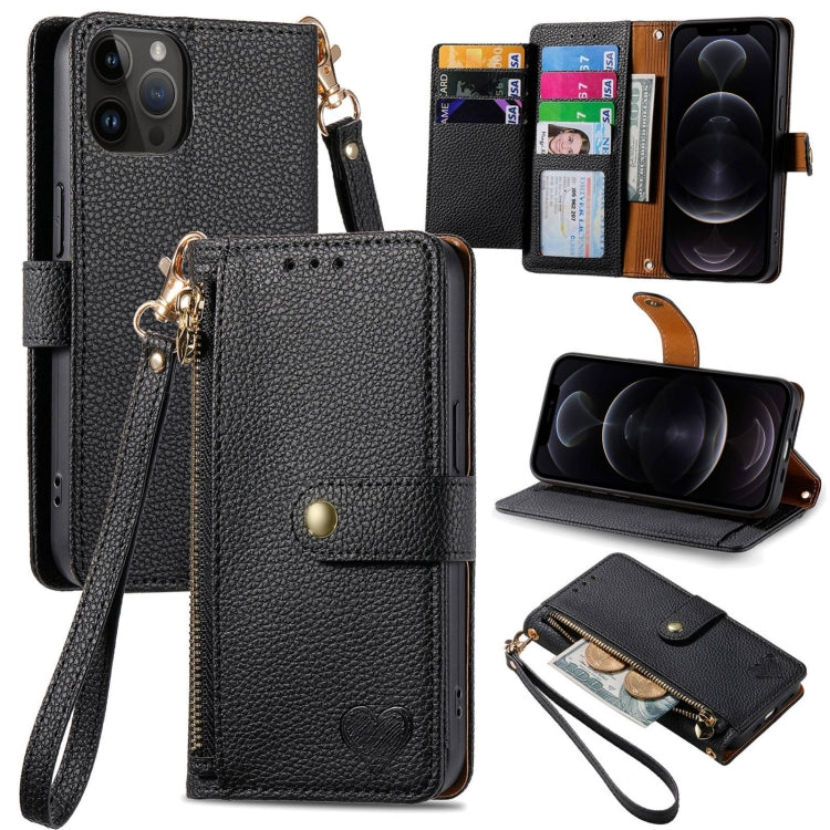 Bao da điện thoại dây kéo hình trái tim, dành cho iPhone 14 Pro Max, iPhone 7 / 8 / SE 2022, iPhone 13 Pro Max, iPhone 13 Pro, iPhone 13, iPhone 12 / 12 Pro, iPhone 12 Pro Max, iPhone 11 Pro Max