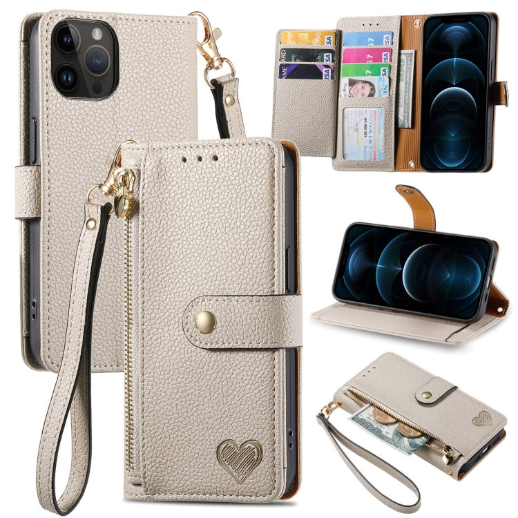 Bao da điện thoại dây kéo hình trái tim, dành cho iPhone 14 Pro Max, iPhone 7 / 8 / SE 2022, iPhone 13 Pro Max, iPhone 13 Pro, iPhone 13, iPhone 12 / 12 Pro, iPhone 12 Pro Max, iPhone 11 Pro Max