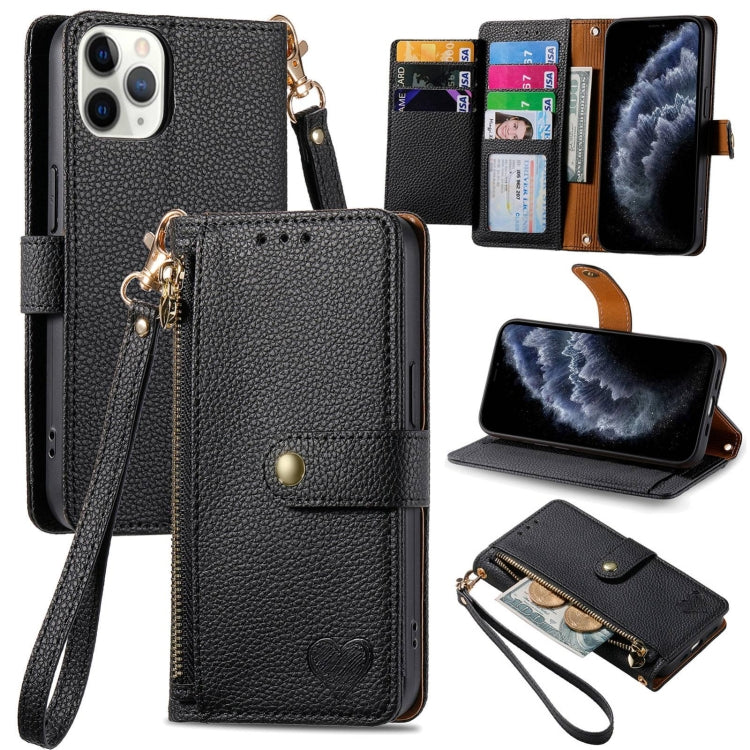 Bao da điện thoại dây kéo hình trái tim, dành cho iPhone 14 Pro Max, iPhone 7 / 8 / SE 2022, iPhone 13 Pro Max, iPhone 13 Pro, iPhone 13, iPhone 12 / 12 Pro, iPhone 12 Pro Max, iPhone 11 Pro Max