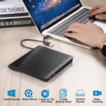 Đầu đọc CD di động USB 3.0 ngoài cho laptop và máy tính để bàn BT638, BT638