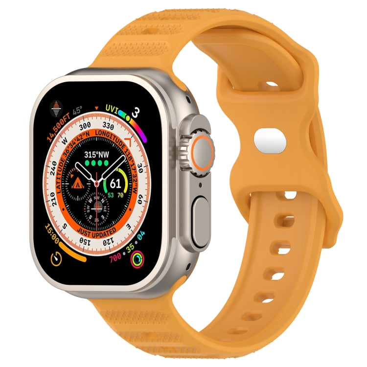 Dây đồng hồ silicone họa tiết chấm khóa ngược, Dành cho Apple Watch 38mm