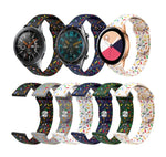 Dây đồng hồ silicone khóa cài chấm cầu vồng thể thao, Dành cho Samsung Galaxy Watch 4 40mm / 44mm, Dành cho Samsung Galaxy Watch 4 Classic 42mm / 46mm