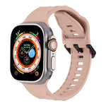 Ripple Silicone Sports Watch Band, For Apple Watch Ultra 49mm, For Apple Watch 8 45mm, For Apple Watch SE 2022 44mm