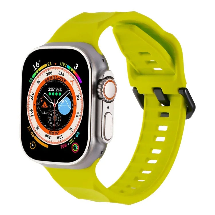 Ripple Silicone Sports Watch Band, For Apple Watch 2 42mm, For Apple Watch 42mm