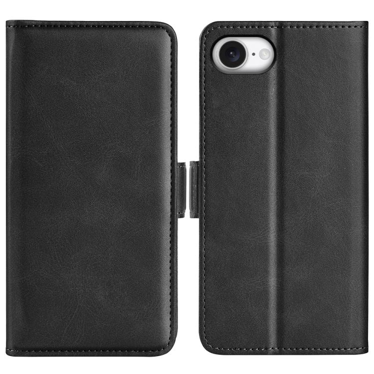 Ốp lưng điện thoại da lật ngang khóa nam châm hai mặt, dành cho iPhone 17e / 16e, iPhone 17 Pro Max, iPhone 17 Pro, iPhone 17, iPhone Air, iPhone 16 Pro Max, iPhone 16 Pro, iPhone 16 Plus, iPhone 16