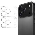 2 miếng phim kính cường lực 9H ENKAY Hat-Prince cho ống kính camera sau, dành cho iPhone 17e / 16e, iPhone 17 Pro Max, iPhone 17 Pro, iPhone 17, iPhone Air, iPhone 16 Pro / 16 Pro Max, iPhone 16 / 16 Plus, iPhone 15 Pro / 15 Pro Max