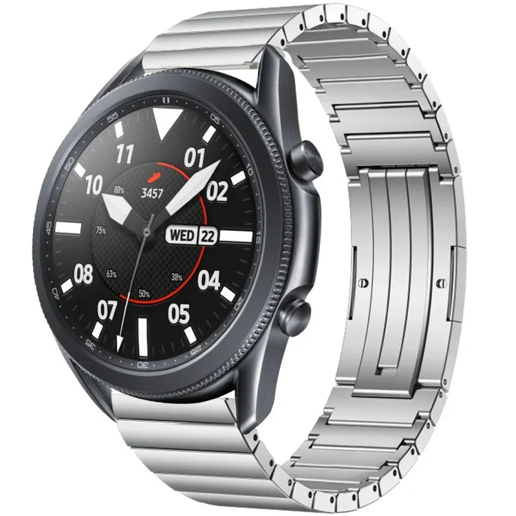 Dây đồng hồ hợp kim titan một hạt, cho Samsung Galaxy Watch 3 45mm, cho Samsung Gear S3 Classic, cho Samsung Gear S3 Frontier, cho Samsung Galaxy Watch 46mm, cho Samsung Galaxy Watch 42mm