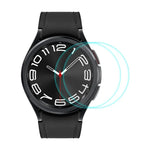 2 miếng dán kính cường lực ENKAY 0.2mm 9H bảo vệ màn hình đồng hồ, dành cho Samsung Galaxy Watch Ultra 47mm / Ultra 2025, dành cho Samsung Galaxy Watch8 44mm, dành cho Samsung Galaxy Watch8 40mm, dành cho Samsung Galaxy Watch6 Classic / Ultra 47mm