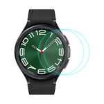 2 miếng dán kính cường lực ENKAY 0.2mm 9H bảo vệ màn hình đồng hồ, dành cho Samsung Galaxy Watch Ultra 47mm / Ultra 2025, dành cho Samsung Galaxy Watch8 44mm, dành cho Samsung Galaxy Watch8 40mm, dành cho Samsung Galaxy Watch6 Classic / Ultra 47mm