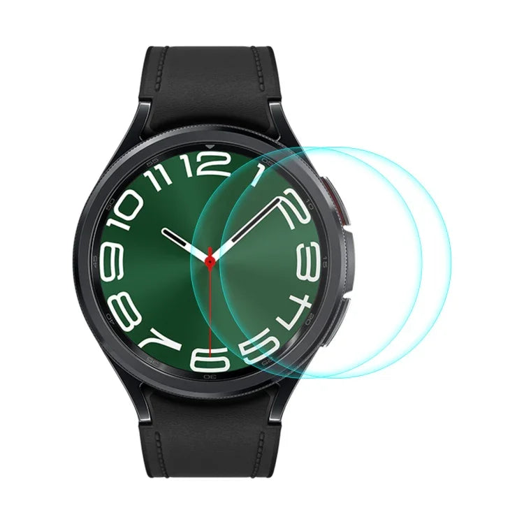 2 miếng dán kính cường lực ENKAY 0.2mm 9H bảo vệ màn hình đồng hồ, dành cho Samsung Galaxy Watch Ultra 47mm / Ultra 2025, dành cho Samsung Galaxy Watch8 44mm, dành cho Samsung Galaxy Watch8 40mm, dành cho Samsung Galaxy Watch6 Classic / Ultra 47mm