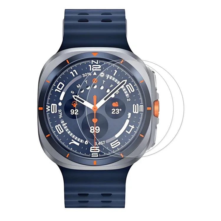 2 miếng dán kính cường lực ENKAY 0.2mm 9H bảo vệ màn hình đồng hồ, dành cho Samsung Galaxy Watch Ultra 47mm / Ultra 2025, dành cho Samsung Galaxy Watch8 44mm, dành cho Samsung Galaxy Watch8 40mm, dành cho Samsung Galaxy Watch6 Classic / Ultra 47mm