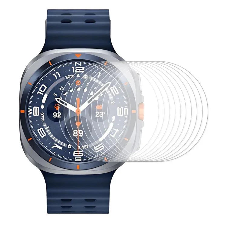 10 miếng phim bảo vệ màn hình kính cường lực 0.2mm 9H ENKAY, dành cho Samsung Galaxy Watch Ultra 47mm / Ultra 2025, dành cho Samsung Galaxy Watch8 44mm, dành cho Samsung Galaxy Watch8 40mm, dành cho Samsung Galaxy Watch6 Classic / Ultra 47mm