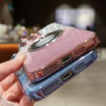 Ốp điện thoại TPU mạ điện lấp lánh chuyển màu có MagSafe, dành cho iPhone 14, iPhone 14 Pro, iPhone 14 Pro Max, iPhone 13 Pro Max, iPhone 13 Pro, iPhone 13