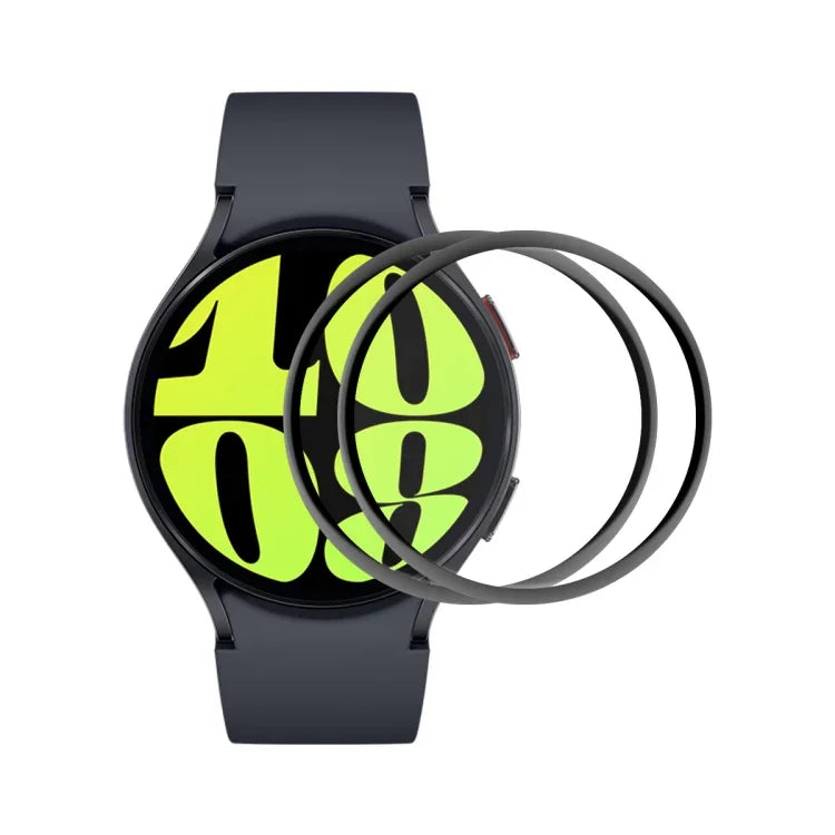 2 miếng phim màn hình HD phủ toàn bộ cạnh mềm PC 3D ENKAY, dành cho Samsung Galaxy Watch Ultra 47mm / Ultra 2025, dành cho Samsung Galaxy Watch8 Classic 46mm, dành cho Samsung Galaxy Watch8 44mm, dành cho Samsung Galaxy Watch8 40mm