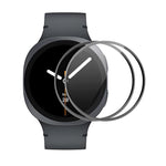 2 miếng phim màn hình HD phủ toàn bộ cạnh mềm PC 3D ENKAY, dành cho Samsung Galaxy Watch Ultra 47mm / Ultra 2025, dành cho Samsung Galaxy Watch8 Classic 46mm, dành cho Samsung Galaxy Watch8 44mm, dành cho Samsung Galaxy Watch8 40mm