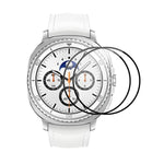 2 miếng phim màn hình HD phủ toàn bộ cạnh mềm PC 3D ENKAY, dành cho Samsung Galaxy Watch Ultra 47mm / Ultra 2025, dành cho Samsung Galaxy Watch8 Classic 46mm, dành cho Samsung Galaxy Watch8 44mm, dành cho Samsung Galaxy Watch8 40mm