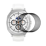 5 miếng phim màn hình HD phủ toàn bộ cạnh mềm PC 3D ENKAY, dành cho Samsung Galaxy Watch Ultra 47mm / Ultra 2025, dành cho Samsung Galaxy Watch8 Classic 46mm, dành cho Samsung Galaxy Watch8 44mm, dành cho Samsung Galaxy Watch8 40mm