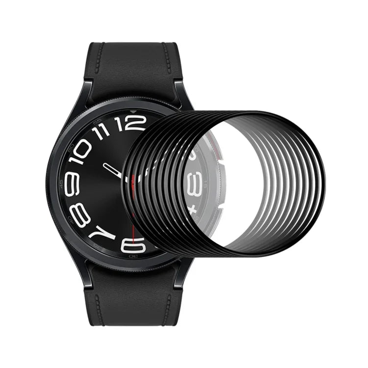 10 cái phim bảo vệ màn hình HD PMMA mềm PC viền 3D phủ đầy ENKAY, dành cho Samsung Galaxy Watch Ultra 47mm / Ultra 2025, dành cho Samsung Galaxy Watch8 Classic 46mm, dành cho Samsung Galaxy Watch8 44mm, dành cho Samsung Galaxy Watch8 40mm