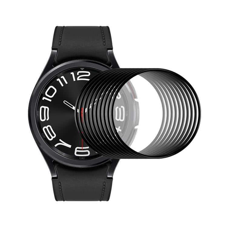 10 cái phim bảo vệ màn hình HD PMMA mềm PC viền 3D phủ đầy ENKAY, dành cho Samsung Galaxy Watch Ultra 47mm / Ultra 2025, dành cho Samsung Galaxy Watch8 Classic 46mm, dành cho Samsung Galaxy Watch8 44mm, dành cho Samsung Galaxy Watch8 40mm