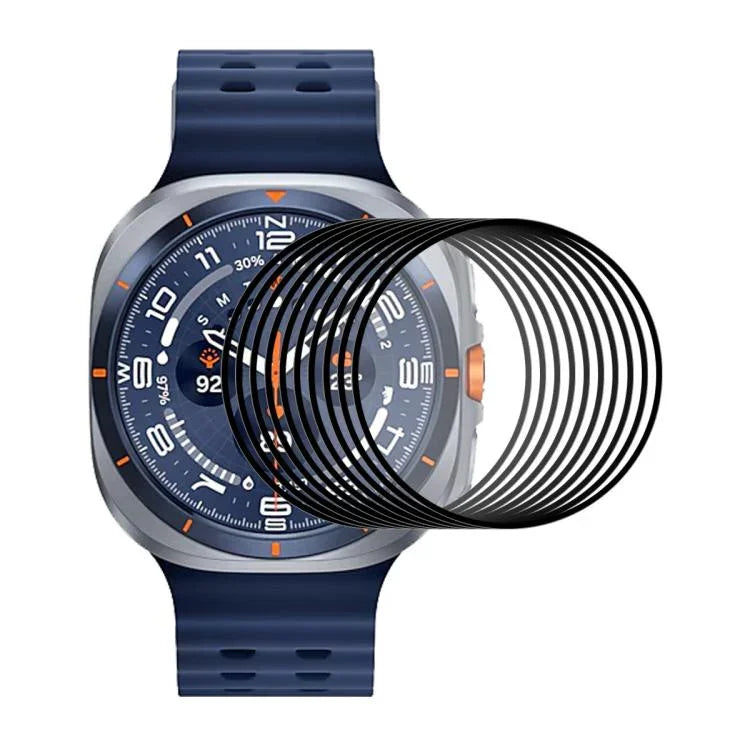 10 cái phim bảo vệ màn hình HD PMMA mềm PC viền 3D phủ đầy ENKAY, dành cho Samsung Galaxy Watch Ultra 47mm / Ultra 2025, dành cho Samsung Galaxy Watch8 Classic 46mm, dành cho Samsung Galaxy Watch8 44mm, dành cho Samsung Galaxy Watch8 40mm