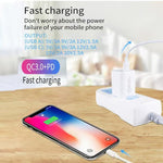 Sạc đôi PD30W USB-C / Type-C + QC3.0 USB, phích cắm AU, Kho hàng HK
