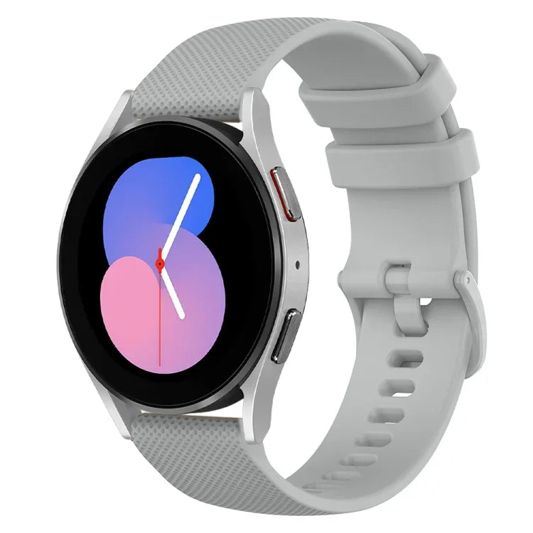 Dây đồng hồ silicone caro 20mm, cho Samsung Galaxy Watch 5 40mm