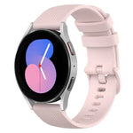Dây đồng hồ silicone caro 20mm, cho Samsung Galaxy Watch 5 40mm