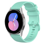 Dây đồng hồ silicone caro 20mm, cho Samsung Galaxy Watch 5 40mm