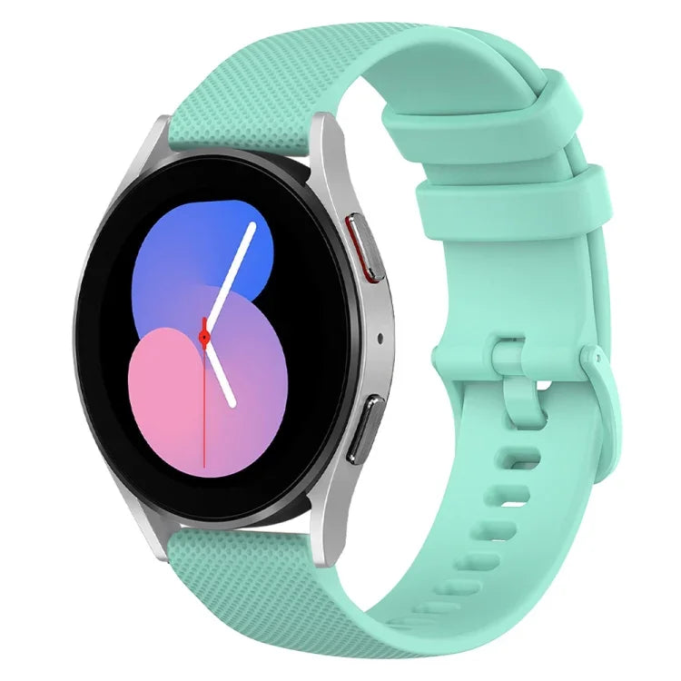 Dây đồng hồ silicone caro 20mm, cho Samsung Galaxy Watch 5 40mm