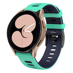 Dây đồng hồ silicone hai màu 20mm, cho Samsung Galaxy Watch 5 40mm