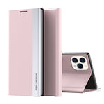 Ốp điện thoại da mạ điện hút bên cạnh, dành cho iPhone 17e / 16e, iPhone 17 Pro Max, iPhone 17 Pro, iPhone 17, iPhone Air, iPhone 16 Pro Max