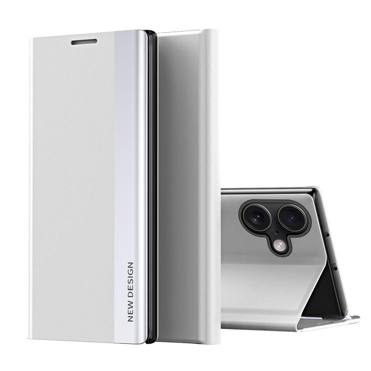 Ốp điện thoại da mạ điện hút bên cạnh, dành cho iPhone 17e / 16e, iPhone 17 Pro Max, iPhone 17 Pro, iPhone 17, iPhone Air, iPhone 16 Pro Max